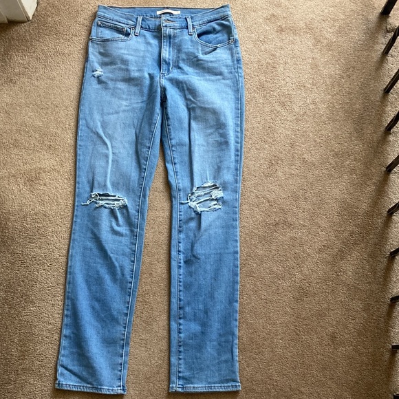 LEVI High Rise Straight Jeans 724 - Picture 2 of 4
